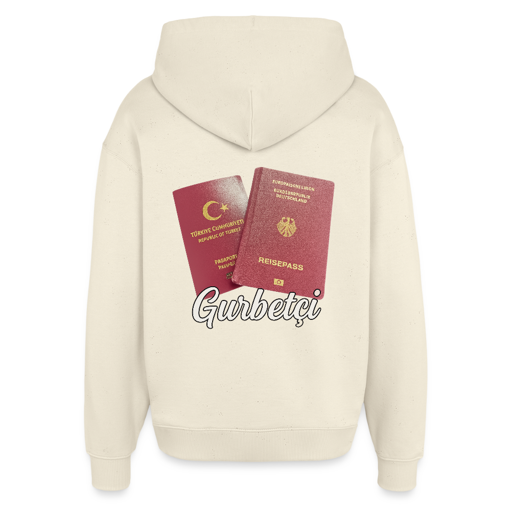 Gurbetci - Oversized Unisex Hoodie - Naturroh