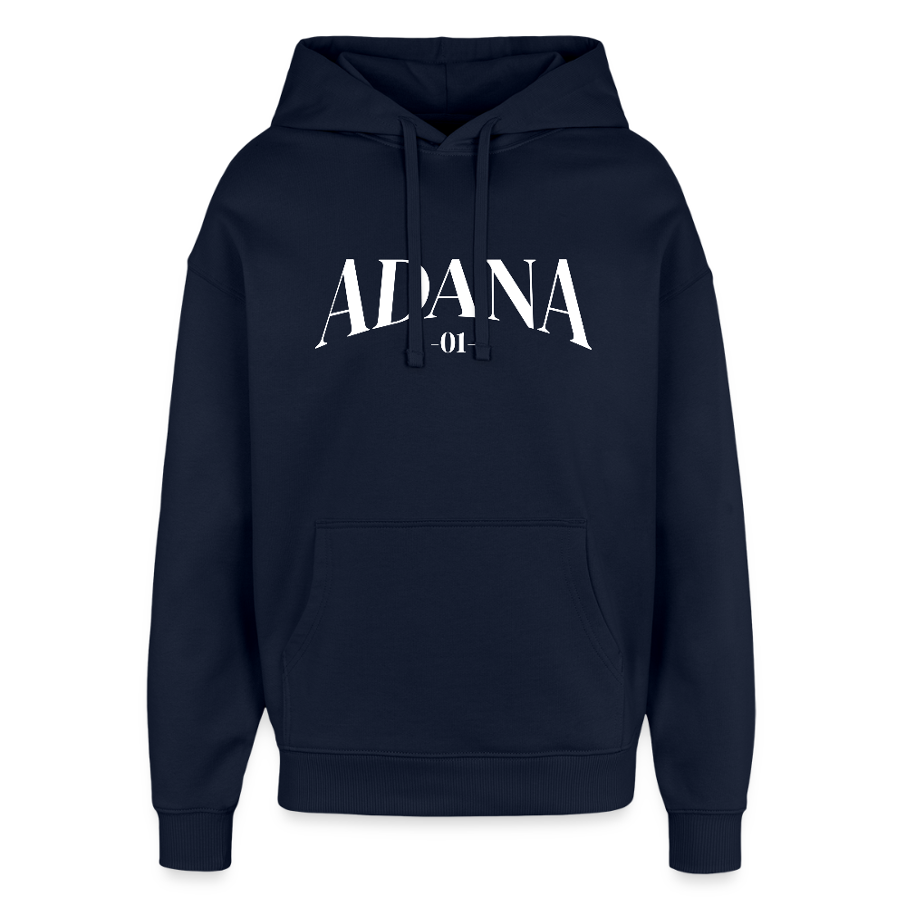 Adana - 01 - Oversized Unisex Hoodie - Navy