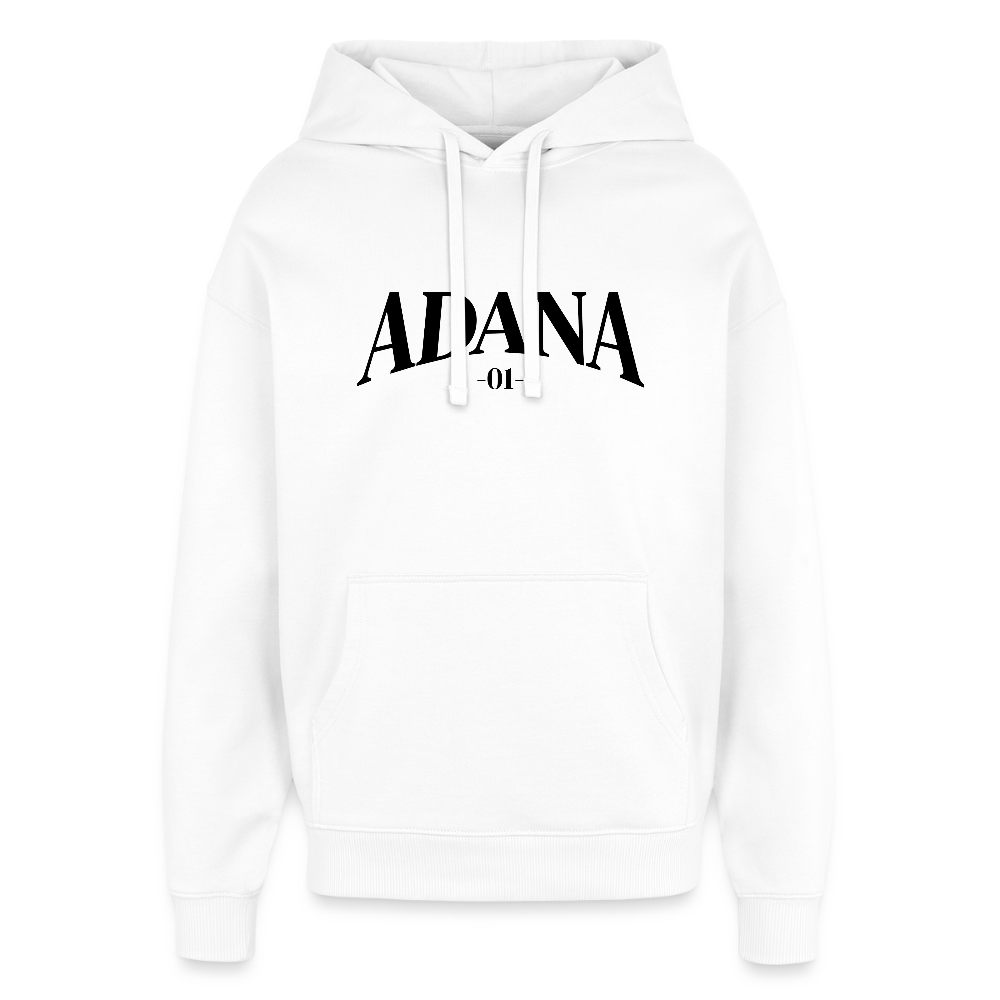 Adana 01 - Oversized Unisex Hoodie - Weiß