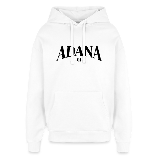 Adana 01 - Oversized Unisex Hoodie - Weiß