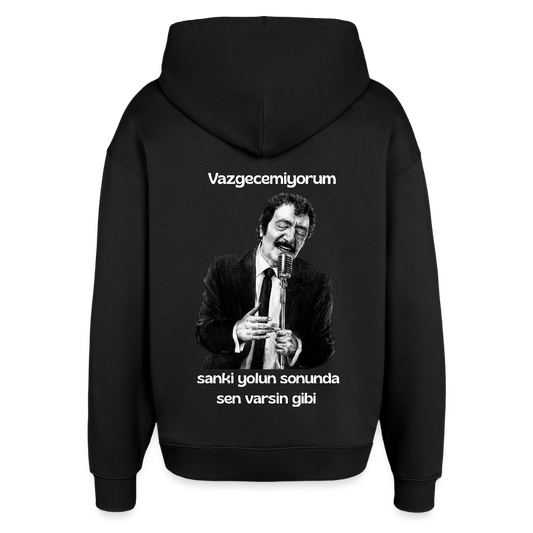 Vazgecemiyorum - Oversized Unisex Hoodie - Schwarz