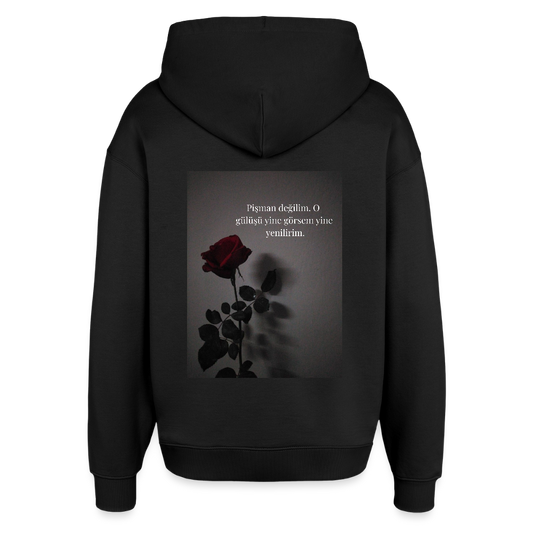 Pisman - Oversized Unisex Hoodie - Schwarz