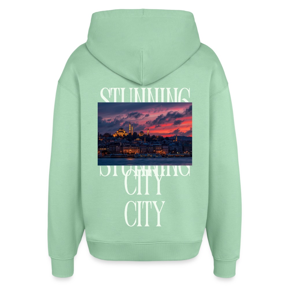 Stunning City - Oversized Unisex Hoodie - Nebeljade