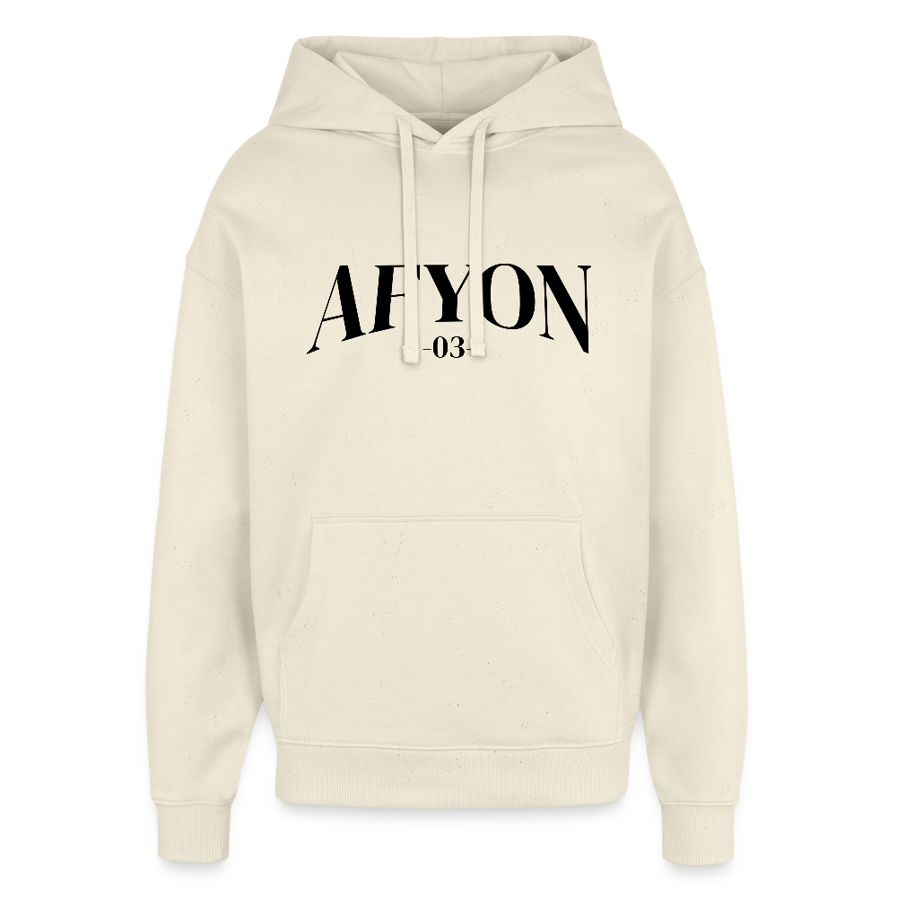 Afyon 03 - Oversized Unisex Hoodie - Naturroh