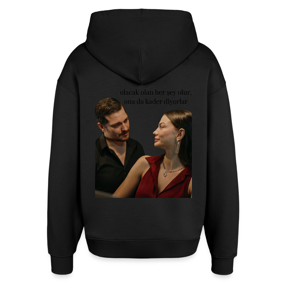 Kader - Oversized Unisex Hoodie - Schwarz