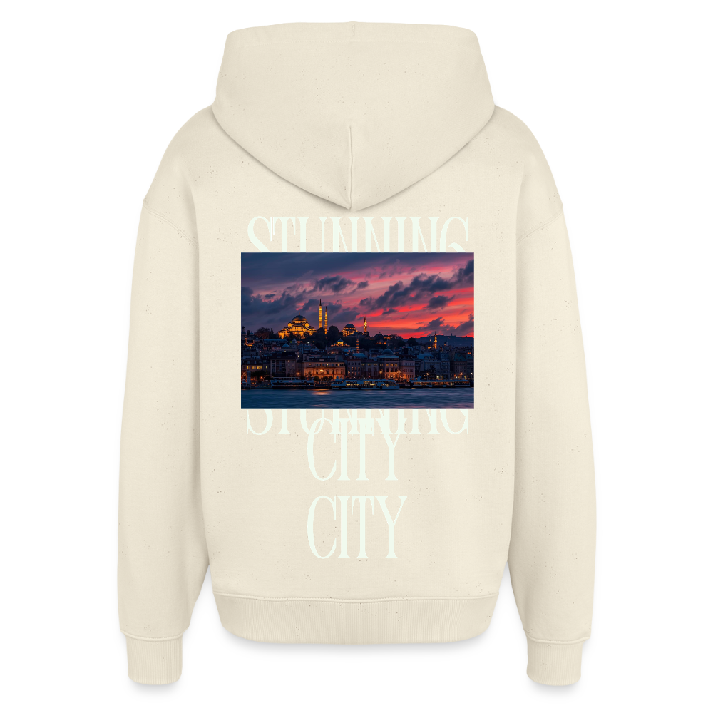 Stunning City - Oversized Unisex Hoodie - Naturroh