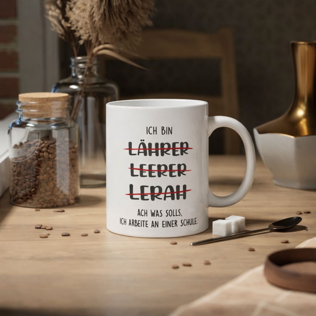 Ich bin Lehrer - Tasse